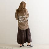 バックメッセージ オーバーサイズ シャツ | 夢展望 | 詳細画像8