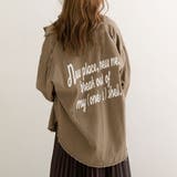 バックメッセージ オーバーサイズ シャツ | 夢展望 | 詳細画像36