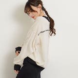 ハイネックバックロゴ ニット トップス | 夢展望 | 詳細画像2