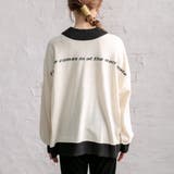 ハイネックバックロゴ ニット トップス | 夢展望 | 詳細画像14