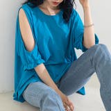 WEB限定 オープンショルダートップス 韓国ファッション | 夢展望 | 詳細画像5 