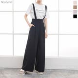 サス付きワイドパンツ 韓国 オルチャン 夢展望 | 夢展望 | 詳細画像1
