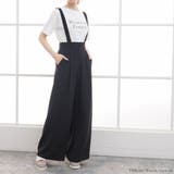 サス付きワイドパンツ 韓国 オルチャン 夢展望 | 夢展望 | 詳細画像2