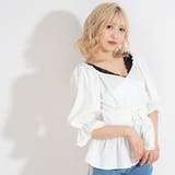 カシュクールコルセットシャツチュニック 韓国 オルチャン 夢展望 | 夢展望 | 詳細画像5