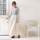 韓国リネンギャザースカート 韓国ファッション オルチャン 夢展望 | 夢展望 | 詳細画像5 