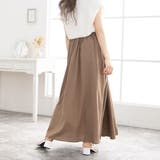 韓国リネンギャザースカート 韓国ファッション オルチャン 夢展望 | 夢展望 | 詳細画像9 