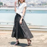 インド綿ギャザーマキシスカート 韓国ファッション オルチャン 夢展望 | 夢展望 | 詳細画像3 