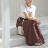 インド綿ギャザーマキシスカート 韓国ファッション オルチャン 夢展望 | 夢展望 | 詳細画像11 