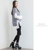 ロールネックデザインニットベスト 韓国ファッション オルチャン 夢展望 | 夢展望 | 詳細画像5 