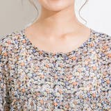 花柄バックリボンボタンミニワンピース 韓国 オルチャン 夢展望 | 夢展望 | 詳細画像24