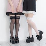 レースシースルーニーハイソックス 韓国 オルチャン 夢展望 | DearMyLove | 詳細画像3