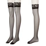 レースシースルーニーハイソックス 韓国 オルチャン 夢展望 | DearMyLove | 詳細画像8