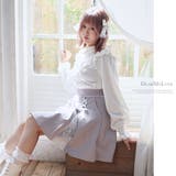 大きめリボンレース切替スカート 韓国 オルチャン 夢展望 | DearMyLove | 詳細画像2