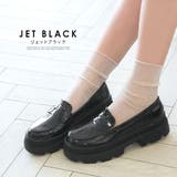 厚底ブラックローファーパンプス 韓国 オルチャン 夢展望 | 夢展望 | 詳細画像7
