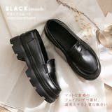 厚底ブラックローファーパンプス 韓国 オルチャン 夢展望 | 夢展望 | 詳細画像9