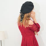 フリルビジューフレアワンピース【M~3L】 韓国 オルチャン 夢展望 | 夢展望 | 詳細画像6
