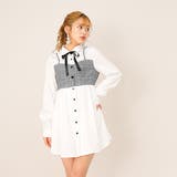 ビスチェ風シャツワンピース【M~3L】 韓国 オルチャン 夢展望 | 夢展望 | 詳細画像3