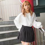 レースアッププリーツミニスカパン【M~3L】 韓国 オルチャン 夢展望 | 夢展望 | 詳細画像2