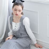 丸いヨークの美ラインワンピース 韓国 オルチャン 夢展望 | DearMyLove | 詳細画像12