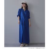 インド綿スキッパーロングワンピース 韓国 夢展望 bohmal | 夢展望 | 詳細画像14 