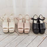 スクエアトゥハイヒールサンダル 量産型 地雷系 夢展望 Rose（ローズ） | 夢展望 | 詳細画像14 