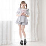 ダブルビジュー厚底ローファーパンプス 量産型 地雷系 夢展望 | DearMyLove | 詳細画像6 