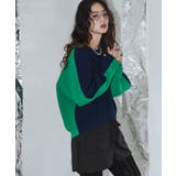 変形アーム前後差カラフルダンボールニット 韓国 夢展望 | 夢展望 | 詳細画像80 