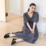 フロントドロストワンピース 量産型 地雷系 夢展望 | DearMyLove | 詳細画像15