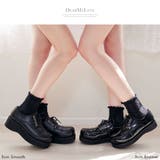 3cmor5cm厚底レースアップおでこパンプス 量産型 地雷系 夢展望 | DearMyLove | 詳細画像2 