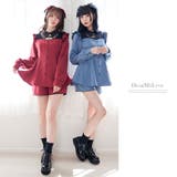 3cmor5cm厚底レースアップおでこパンプス 量産型 地雷系 夢展望 | DearMyLove | 詳細画像4 