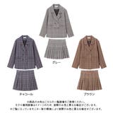 ジャケット&プリーツミニスカパンチェック柄セットアップ 量産型 地雷系 夢展望 | DearMyLove | 詳細画像39