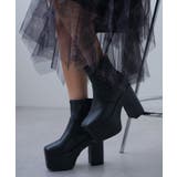 12cm厚底ストレッチショートブーツ 韓国 夢展望 ギャル ガーリー アイドル | 夢展望 | 詳細画像18