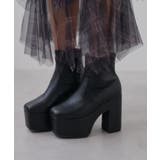 12cm厚底ストレッチショートブーツ 韓国 夢展望 ギャル ガーリー アイドル | 夢展望 | 詳細画像21