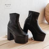 12cm厚底ストレッチショートブーツ 韓国 夢展望 ギャル ガーリー アイドル | 夢展望 | 詳細画像25