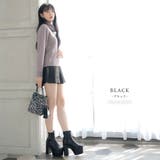 12cm厚底ストレッチショートブーツ 韓国 夢展望 ギャル ガーリー アイドル | 夢展望 | 詳細画像30