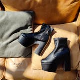 12cm厚底ストレッチショートブーツ 韓国 夢展望 ギャル ガーリー アイドル | 夢展望 | 詳細画像38