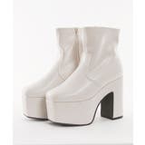 12cm厚底ストレッチショートブーツ 韓国 夢展望 ギャル ガーリー アイドル | 夢展望 | 詳細画像50