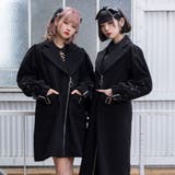 フロントジップレースアップチェスターコート 量産型 地雷系 夢展望 | DearMyLove | 詳細画像6 