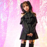 丈選べる肩魅せフリルデザインドッキングシャツワンピース 韓国 夢展望 | 夢展望 | 詳細画像2