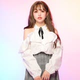 丈選べる肩魅せフリルデザインドッキングシャツワンピース 韓国 夢展望 | 夢展望 | 詳細画像11