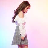 丈選べる肩魅せフリルデザインドッキングシャツワンピース 韓国 夢展望 | 夢展望 | 詳細画像12