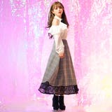 丈選べる肩魅せフリルデザインドッキングシャツワンピース 韓国 夢展望 | 夢展望 | 詳細画像15