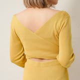 フロントジップ×バックニットワンピース 韓国 夢展望 | 夢展望 | 詳細画像14 