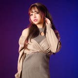 2wayカシュクールブラウスドッキングタイトニットワンピース 韓国 夢展望 | 夢展望 | 詳細画像9