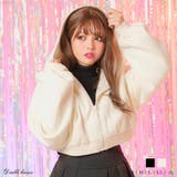 コンパクト丈オーバーサイズ裏起毛パーカー【スウェット】【裏毛】 韓国 夢展望 | 夢展望 | 詳細画像1