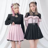 チェーンレースプリーツスカート 量産型 地雷系 夢展望 | DearMyLove | 詳細画像4