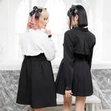 スクエアバックルジップショートブラウス 量産型 地雷系 夢展望 | DearMyLove | 詳細画像4