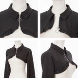 スクエアバックルジップショートブラウス 量産型 地雷系 夢展望 | DearMyLove | 詳細画像16