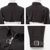 スクエアバックルジップショートブラウス 量産型 地雷系 夢展望 | DearMyLove | 詳細画像17