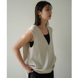 ショルダータックVネックベスト 韓国 夢展望 | 夢展望 | 詳細画像14